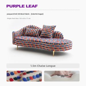 PURPLELEAF | Bedside Lazy Sofa Bedroom Chaise