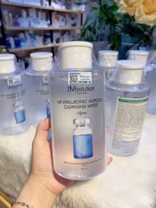 Nước Tẩy Trang Cho Mọi Loại Da JM H9 Hyaluronic Ampoule Cleansing Water Aqua 500-850ml