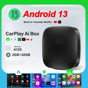 New Carplay Ai Box Wireless Android Auto Wireless Carplay Adapter TV Box For Netflix YouTube Car Intelligence Systems