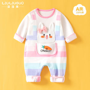 Princess Style Pure Cotton Baby Romper Spring Autumn Newborn Clothes 0-36 Months Girls Clothes Spring Collection Baby Harie