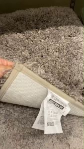 พรมเช็ดเท้า IKEA รุ่น ALMTJARN พรมห้องน้ำ พรมเช็ดเท้าขนนุ่ม พรมเช็ดเท้าหน้าห้องน้ำ มีให้เลือก 3สี ขนาด 40x60 ซม.