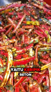 Seblak Kerupuk Beton 250 Gr Seblak Jaat As Beton Pedas Daun Jeruk