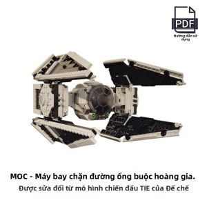 Bộ Xếp Hình LEGO 418 Chi Tiết - Mô Hình Tàu Chiến Của Đội Hộ Tống Hoàng Gia Đế Chế Dành Cho Người Sưu Tầm