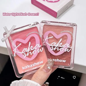 【Perfect Sunfeel】Water Light Blush Cream Face Natural Brighten Blush Highlights Makeup Pink Cheek Wet and Bright Gloss Blusher Korean Cosmetics