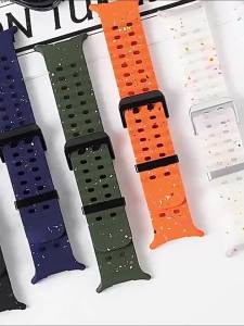 Sport Straps for Samsung Galaxy watch Ultra 47mm accessories Original Marine Wristband Bracelet Correa Galaxy watch 8 Ultra Band