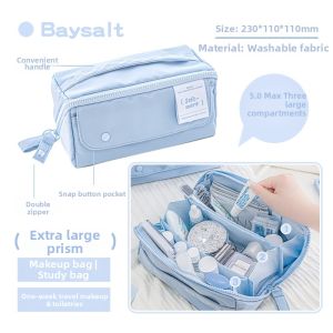 Waterproof Separation Cosmetic Bag