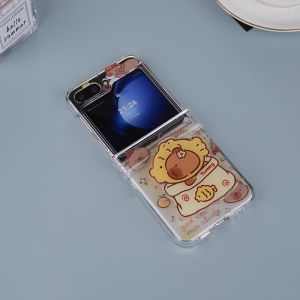 Huawei MateX6/X3/X5 Transparent Protective Case Full Cover Anti-Fall for Foldable Screen Phones Creative Personality Vflip Hard Shell