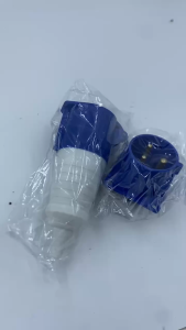 1Pair 3Pin 32A Industrial Plug Socket Set IP44 Waterproof Male Female Electrical Connector 2P+E