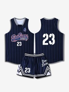 Bộ Đồng Phục Bóng Rổ Dành Cho Nam Thi Đấu Tập Luyện Vai Hẹp Sinh Viên Vải Thun Jersey Bộ Thể Thao Đội Tuyển Tùy Chỉnh