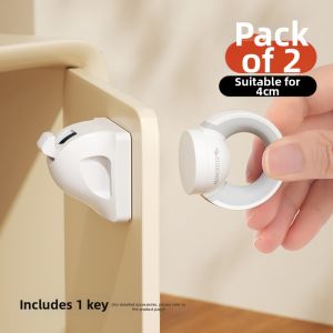 EUDEMON | Invisible Magnetic Safety Locks for Cabinets No Drill Required
