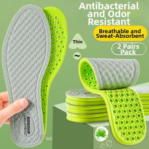 LINGMIAO | Anti-odor Breathable Sweat Absorption Shoe Insoles