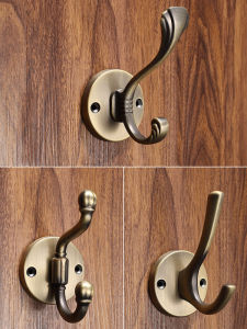 Rustic Solid Wood & Qing Gu Bronze Hooks: A Comprehensive Guide