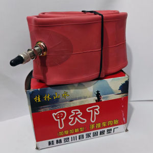 ดงเยว่ก่อสร้างรถดัมพ์มือดึงรถเข็นยางด้านในและด้านนอกหลอดแรงงานล้อรถสำหรับมนุษย์-ขับเคลื่อนยานพาหนะ