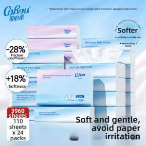 COROU | Moisturizing Soft Tissues 110 Pieces x 24 Packs