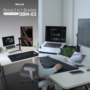 Rexus Monitor Arm Bracket DBM-03: Solusi Ideal untuk Ruang Kerja