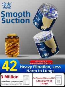 JINGYOU | Tar Filtering Cigarette Filter 4 Uses