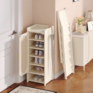 KAIPAQI | Dustproof Small Shoe Cabinet for Compact Spaces