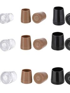 ปลอกหัวส้นรองเท้าส้นสูงแบบเงียบ D-Shape ป้องกันการลื่น ทนทานต่อการสึกหรอ ปลอกหัวส้นรองเท้าแบบบาง สำหรับผู้หญิง