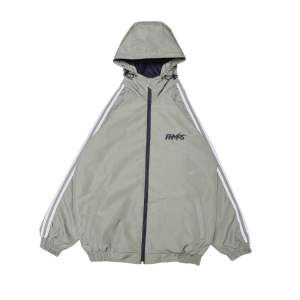 Jaket Linea Running Sport Vintage Pria Wanita Bahan Parasut Taslan Jn Stripe Jacket