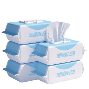 Hygienic Wet Wipes for Toilet Use 80 Sheets