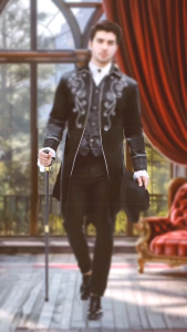 Medieval Tuxedo Steampunk Vintage Victorian Long Sleeve Windbreaker Medieval Vintage Suit Prince Costume For Men