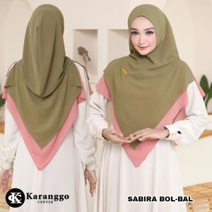 [BISA COD]HIJAB SIMPLE 2 LAYER bolak balik 2 WARNA | jilbab KARANGGO SABIRA BOL BAL TERLARIS