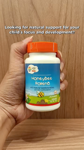 HDI Kids™ HoneyBee PollenS | Supports Focus Cognitive Development & Immunity | 60 Tablets