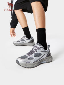 Camel Mens Retro Running Shoes Mesh Casual Sports Shoes for Men Outdoor Leisure Footwear Spring Autumn Season round Toe