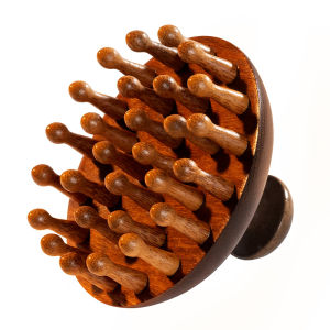 Cọ Massage Gỗ Đàn Hương Cao Cấp Cọ Mát-xa Đầu Cọ Thông Gió Lỗ Chân Lông Cọ Chải Tóc Thẳng Cho Phụ Nữ Cọ Chải Tóc Đa Năng