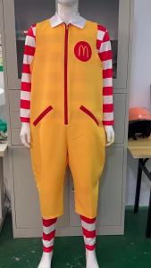 Halloween  McDonald Clown Cosplay Mcdonalds M Remember cos Uncle McDonalds Golden Arch