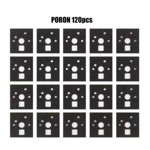 JCD 120pcs PCB Switch Pad Pads Stickers Foam EVA PE PORON Material for Gasket Improve Sound Quality BM60 BM65 BM68 XD64 BM80