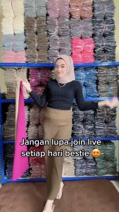 Rok Rajut Wanita Span Knit Panjang Terbaru: Bawahan Long Skirt Muslim Trendy Model Kekinian Viral
