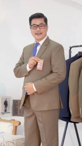 Bộ Vest Nam Trung Niên Hàng Kỹ Cao Cấp Vải Cashmere Dầy Dặn Mềm Mịn Com Lê Trung Tuổi Cho Bố