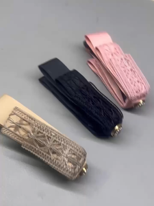 Korean New Bow Hair Clip - Sweet Lace Banana Clip for Ponytail