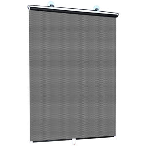 Full Light Blocking Sunshade Curtain Kitchen Balcony Absorbing Suction Type Free Extensible Glass Roller Blind Modern Simple Style