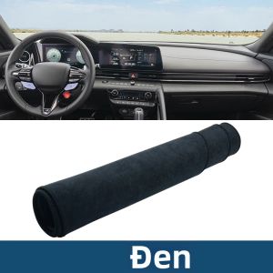 Hyundai Elantra CN7 2021-2024 Thảm Chống Trượt Bảng Điều Khiển Chống Nắng Tấm Che Bàn Dụng Cụ Flannel Phụ Kiện Nội Thất Ô Tô