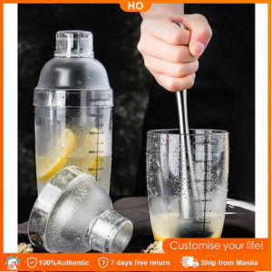 1pcs High Quality Acrylic Milk Tea Shaker Bottle Cocktail Juice Shaker Blender Bar Supplies