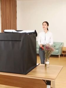 80*80cm Folding portable Small Photo Studio remote control LED dimming Light Box for Professional Shooting Props Mini Light room