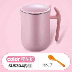Large Capacity 304 Stainless Steel Water Cup Womens Simple High Value Mug Coffee Cup Home Use Tea Cup European Style Daily Gift