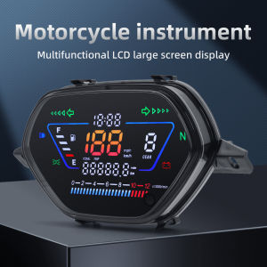 For Honda WAVE100 110 Speedometer Motorcycle 199Km Digital Motorcycle LED Dashboard RPM Tachometer Odometer Motorcycle Meter