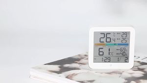 Đồng hồ Xiaomi nhiệt ẩm kế YGH-5275  màn hình lớn LCD 3.7 inch Có Đèn Nền