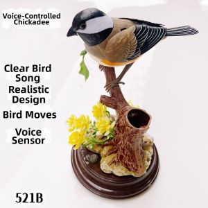 Voice-Controlled Realistic Animated Decorative Figurine