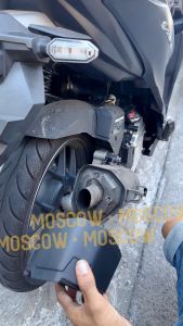 END CUP MUFFLER / COVER CORONG KNALPOT HONDA VARIO 125 150 2018 - 2023 CORONG KNALPOT HITAM DOFF PLASTIK NYLON TEBAL ANTI PANAS TUTUP END CUP MUFFLER MONCONG KNALPOT QUALITY MOSCOW CORONG KNALPOT HONDA VARIO125 150 CLICK MOSCOW PLUN AND PLAY