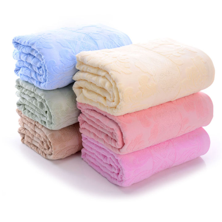 OldFashioned Vintage Cotton Thickening Towel Blanket Single Double