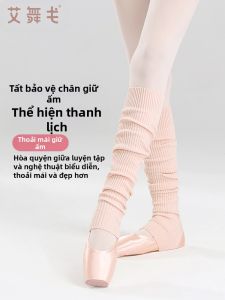 aiwuge | Vớ Dài Qua Gối Ấm Ám Cho Múa Ballet Pilates Bảo Vệ Chân