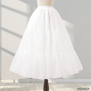 Lolita Lace Petticoat Short Half Skirt Soft Tulle No-Bone Violent Daily School Girl Student Cosplay High Waist A-Line Skirt