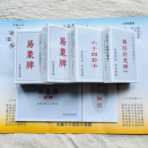 Renrenyi Teaching Aids Real Wood I Ching Cards Bagua Dice round And Square Diagrams Copper Coin Traditional Chinese Board Game