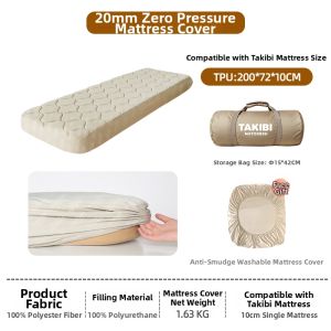 Takibi | Zero Pressure Memory Foam Air Mattress 20mm