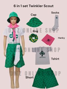 GSP TWINKLER SCOUT UNIFORN COMPLETE SET