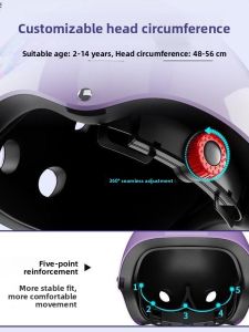 Childrens Skateboarding Balance Bike Bicycle Roller Skate Equipment Full Set Eight Pieces Set Protective Gear Helmet Knee Pads